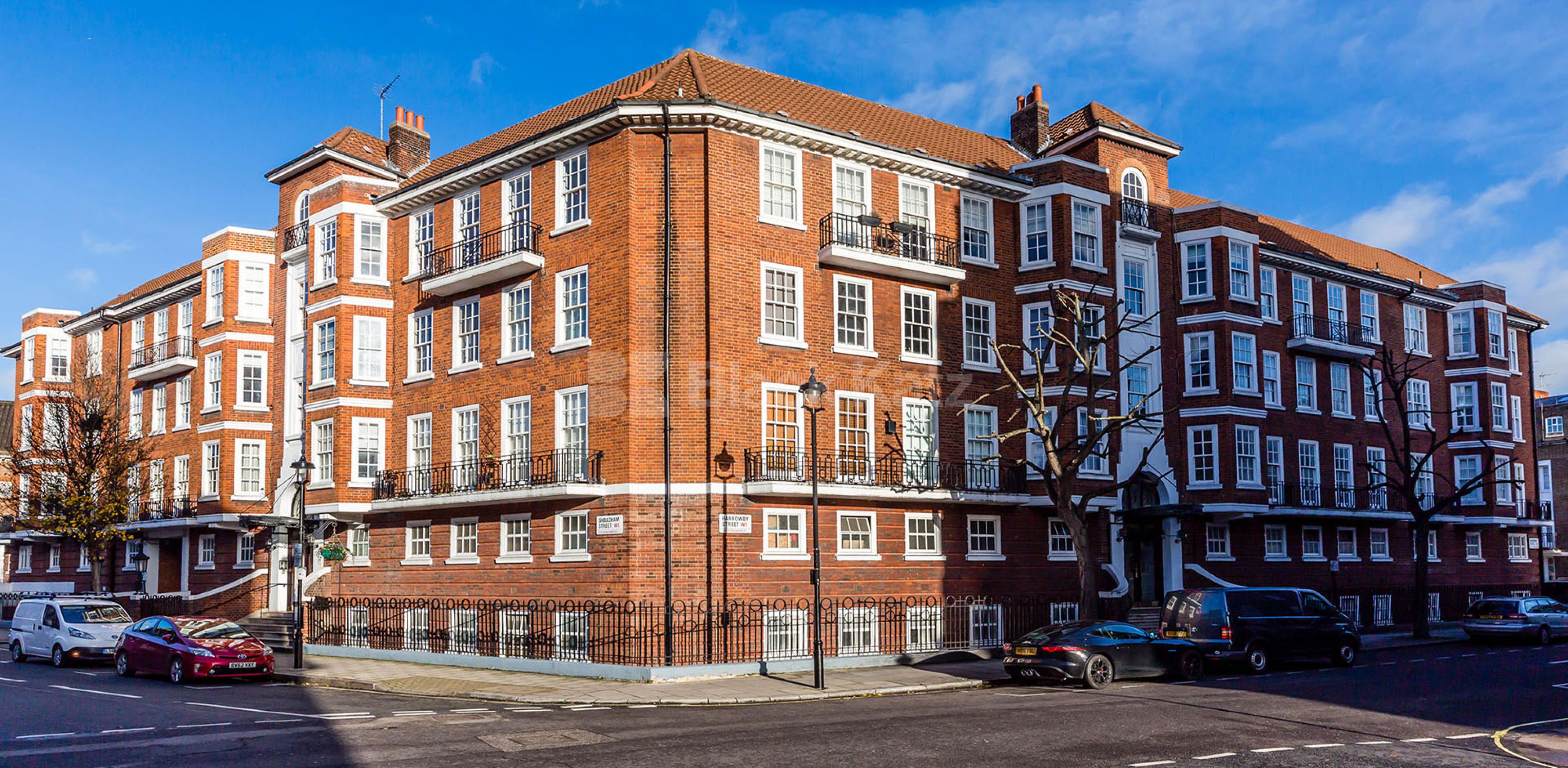 Beautiful 3 bed 2 bath in a mansion block by Oxford Street & Hyde Park. Harrowby Street, Marble Arch - Hyde Park  W1H